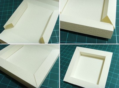 Cách làm khung hình bằng giấy bìa cứng